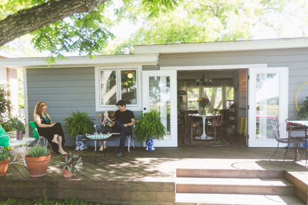 Eclectic Patio by Heather Banks