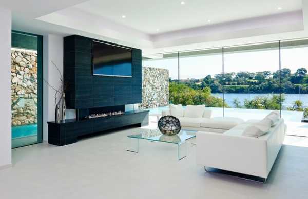 Contemporary Living Room by Bacic Group