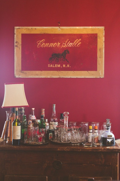 Farmhouse Home Bar by Heather Banks