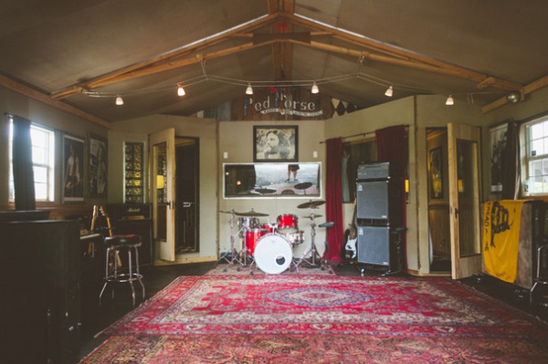 Eclectic Home Office by Heather Banks