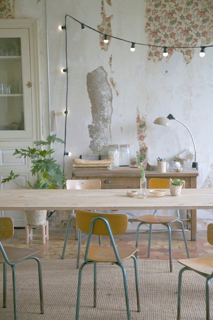 Shabby chic Dining Room by les petites emplettes