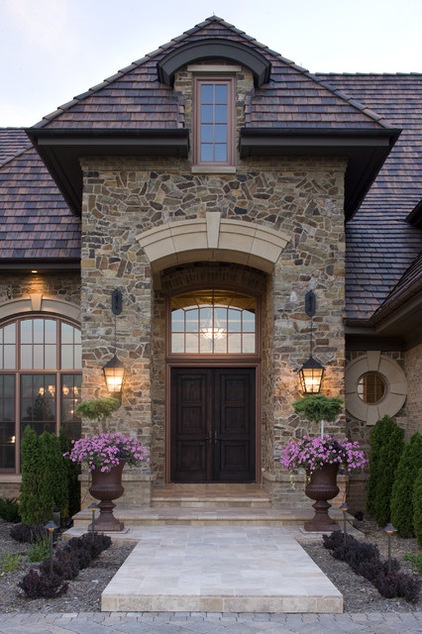 Traditional Exterior by John Kraemer & Sons