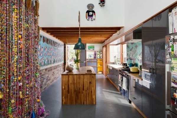 Eclectic Kitchen by David Boyle Architect