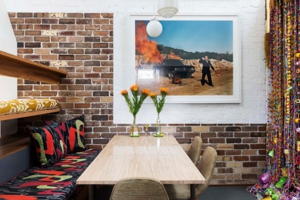 Eclectic Dining Room by David Boyle Architect