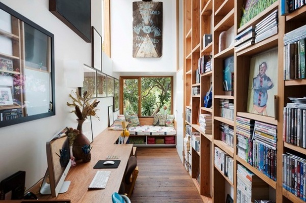 Eclectic Home Office by David Boyle Architect