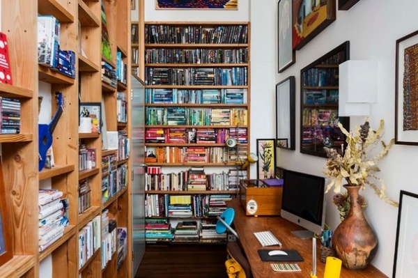 Eclectic Home Office by David Boyle Architect