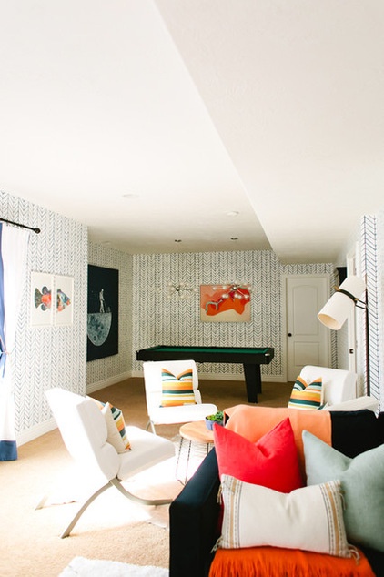 Room of the Day: A Playful Basement Makeover Suits All Ages