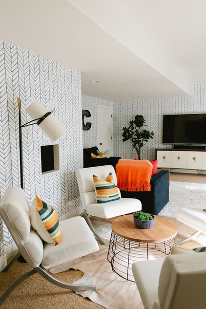 Room of the Day: A Playful Basement Makeover Suits All Ages