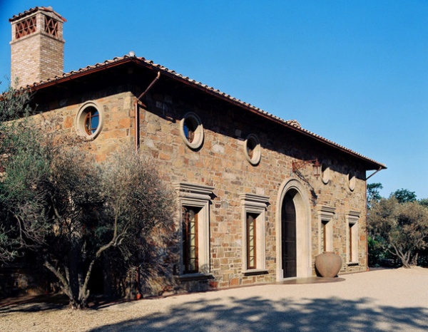 Mediterranean Exterior by Taylor Lombardo Architects