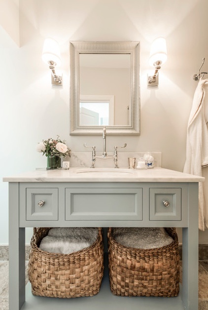 Traditional Bathroom by Lisette Voute Designs