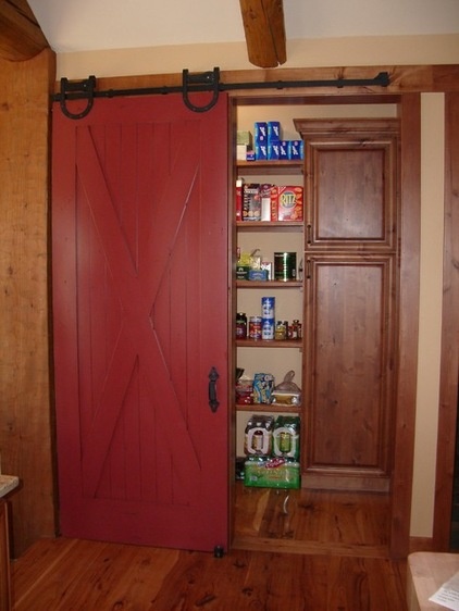 Rustic Kitchen by Bison Custom Cabinetry