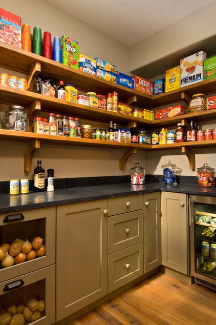 Rustic Kitchen by Witt Construction