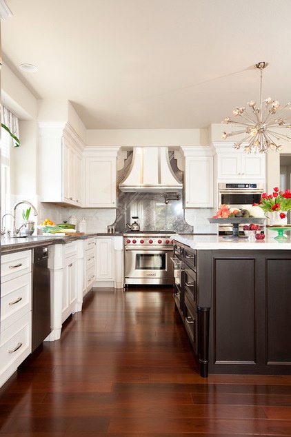 Traditional Kitchen by Melinda Mandell