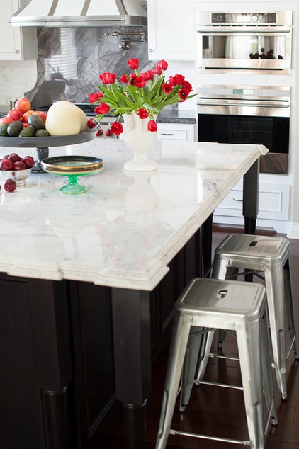 Room of the Day: Reconfigured Kitchen Goes From Bland to Glam