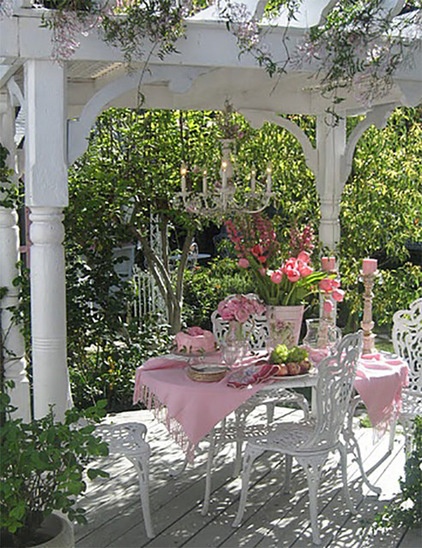 Traditional Patio by Davetta Moore Designs