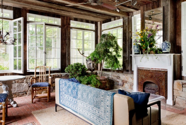 Farmhouse Sunroom by Rikki Snyder