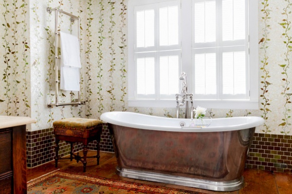 Farmhouse Bathroom by Rikki Snyder