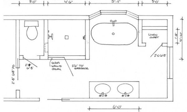 Room of the Day: Bye-Bye, Black Bidet — Hello, Classic Carrara