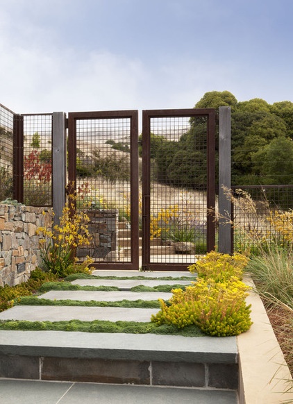 A Deer Fence Can Be Decorative as Well as Protective