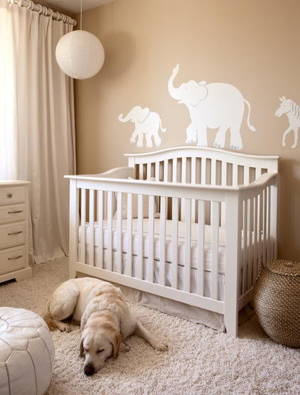 Contemporary Nursery by Melanie Stewart Design