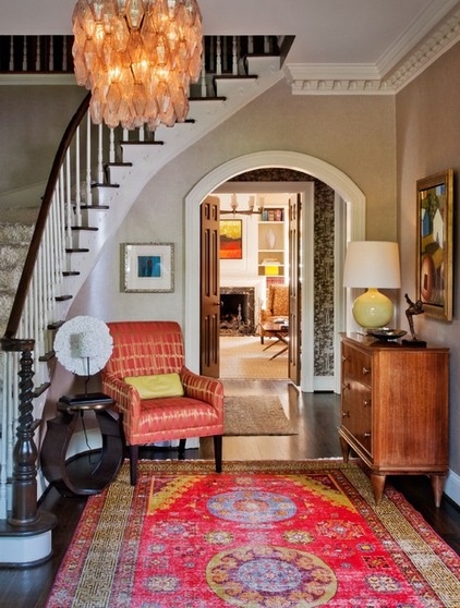 Traditional Entry by Teri Thomas Interiors