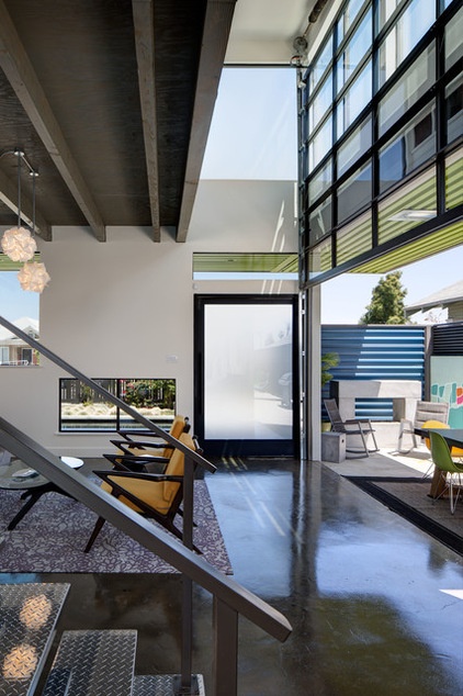 Contemporary Living Room by Christian Rice Architects, Inc.