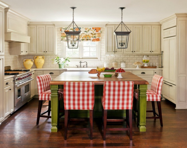 Traditional Kitchen by Tobi Fairley Interior Design