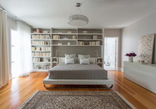 Transitional Bedroom by Hammond Design