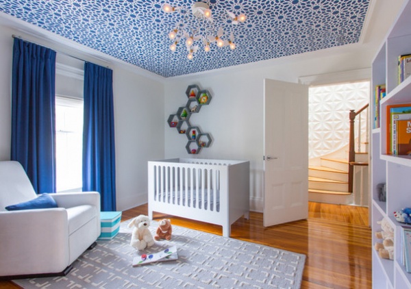 Transitional Nursery by Hammond Design