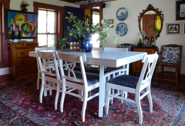 Rustic Dining Room by Faith Towers Media