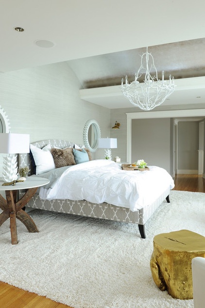 Beach Style Bedroom by Fox Design Studio