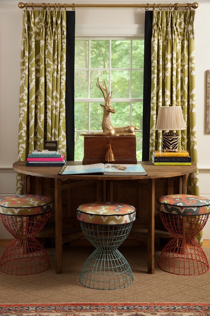 Traditional Home Office by Kim Macumber Interiors