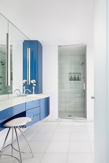 Contemporary Bathroom by Blutter Shiff Design Associates