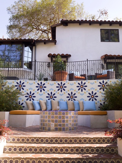 Mediterranean Patio by SoCal Contractor