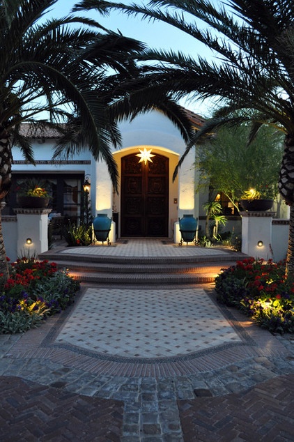 Mediterranean Entry by Exteriors By Chad Robert