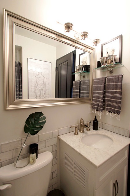 Eclectic Bathroom by Kayla Pearson