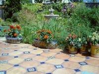 Landscape Paving 101: Tiles Bring Bold Color and Pattern