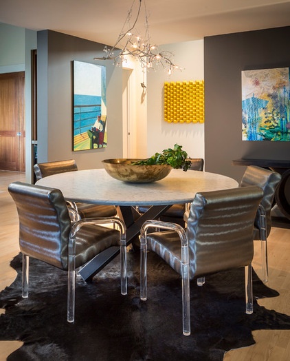 Contemporary Dining Room by Holly Bender Interiors