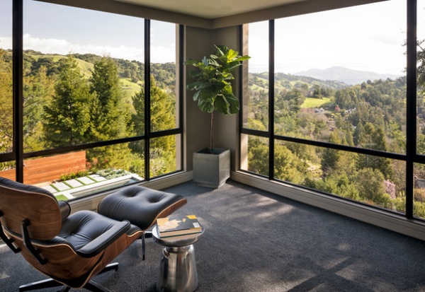 Contemporary Sunroom by Holly Bender Interiors