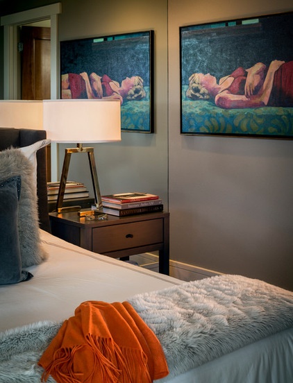 Contemporary Bedroom by Holly Bender Interiors