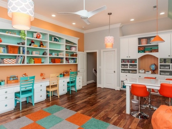 Room of the Day: Colorful and Organized Kids’ Playroom