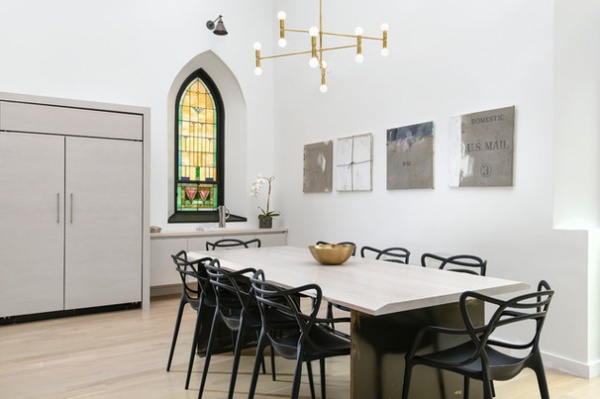 Contemporary Dining Room by Linc Thelen Design