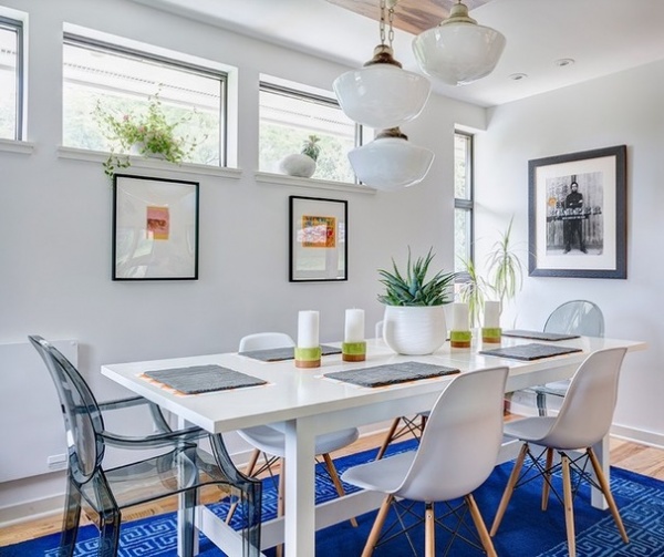 Contemporary Dining Room by Teresa Dirks' Art