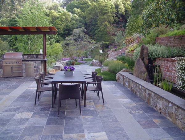 Contemporary Patio by Simmonds & Associates, Inc.