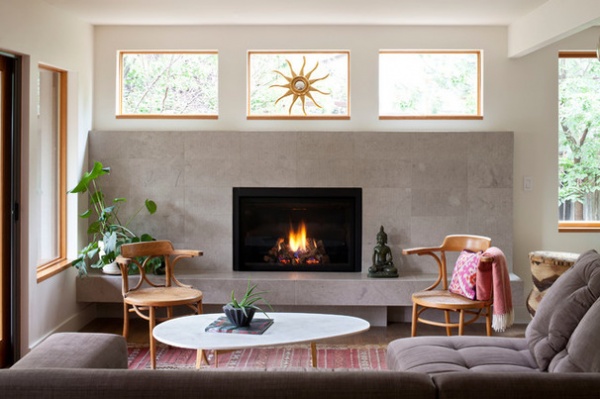 New This Week: 5 Living Rooms Designed Around the Fireplace