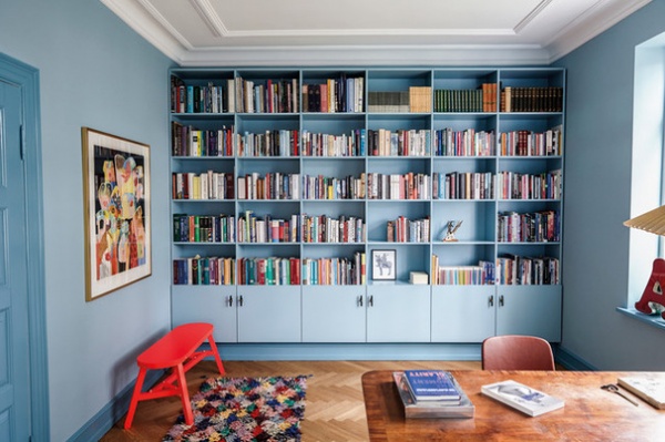 Transitional Home Office by Design By Us Interior