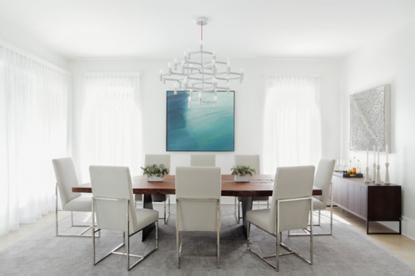 Contemporary Dining Room by j witzel interior design