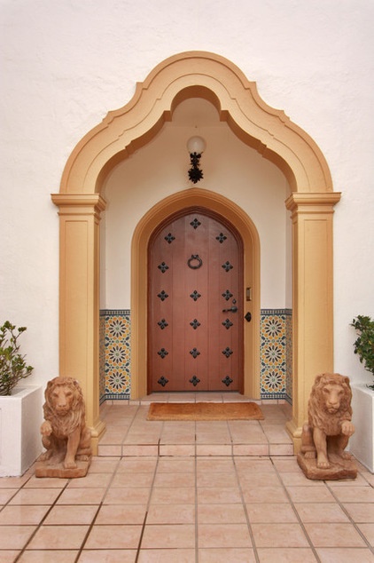 Mediterranean Entry by Jackson Design & Remodeling