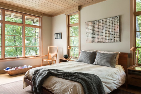 Rustic Bedroom by Samsel Architects