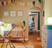 Room of the Day: Homespun Nursery With Color and Handmade Touches